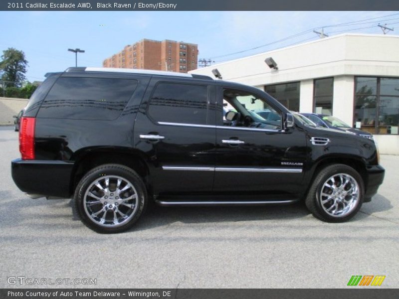 Black Raven / Ebony/Ebony 2011 Cadillac Escalade AWD