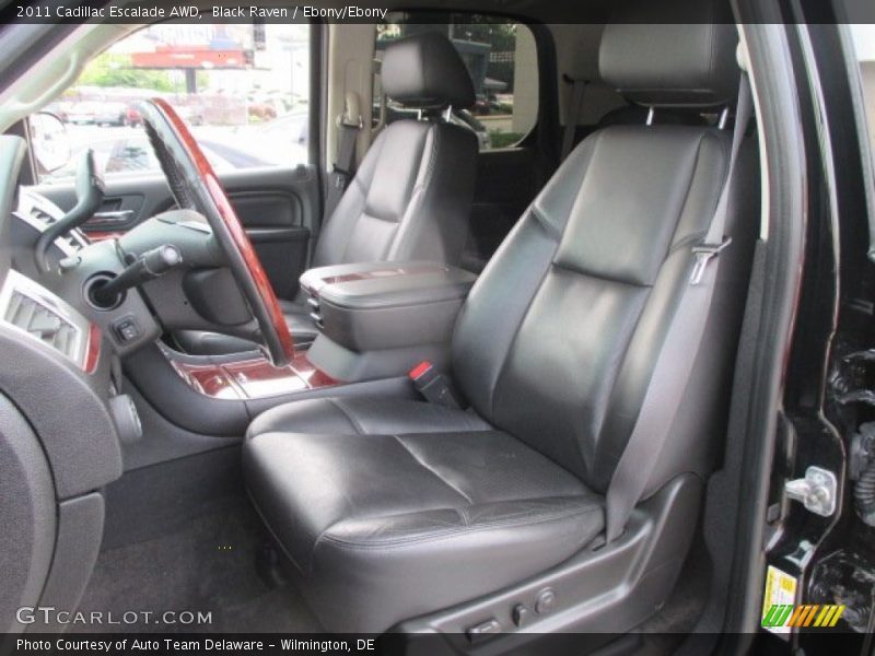 Black Raven / Ebony/Ebony 2011 Cadillac Escalade AWD