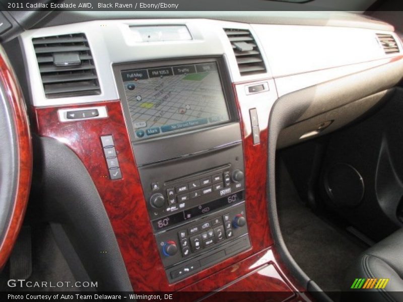 Black Raven / Ebony/Ebony 2011 Cadillac Escalade AWD