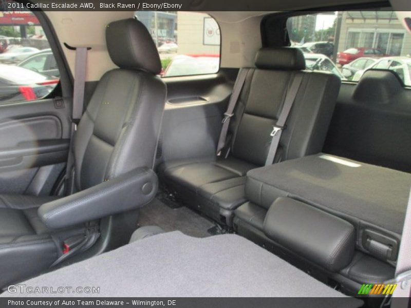 Black Raven / Ebony/Ebony 2011 Cadillac Escalade AWD