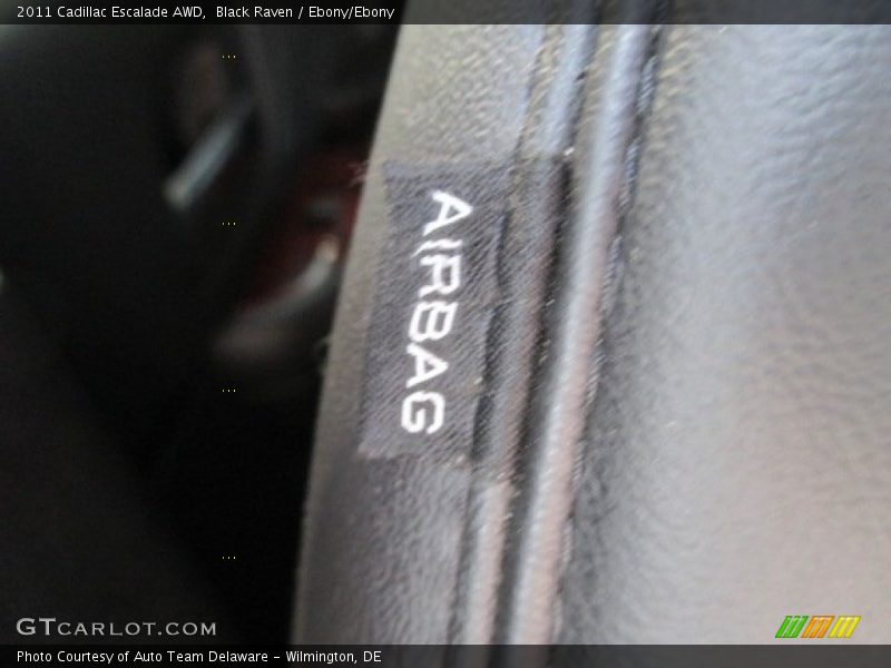 Black Raven / Ebony/Ebony 2011 Cadillac Escalade AWD