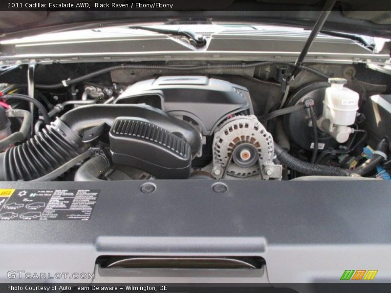 Black Raven / Ebony/Ebony 2011 Cadillac Escalade AWD