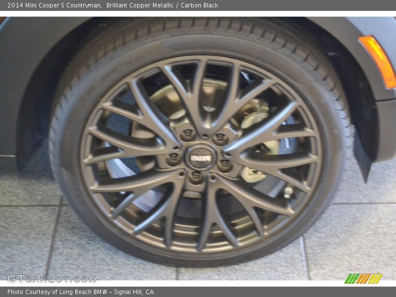 Brilliant Copper Metallic / Carbon Black 2014 Mini Cooper S Countryman