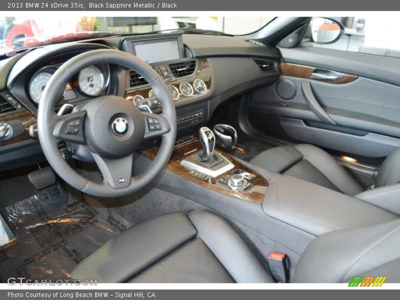 Black Interior - 2013 Z4 sDrive 35is 