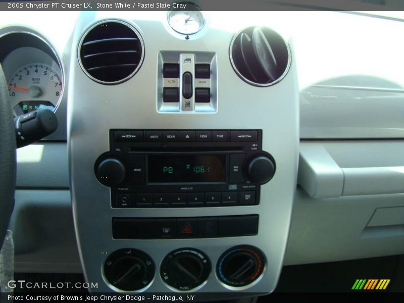 Stone White / Pastel Slate Gray 2009 Chrysler PT Cruiser LX