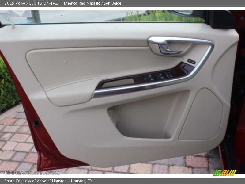 Flamenco Red Metallic / Soft Beige 2015 Volvo XC60 T5 Drive-E