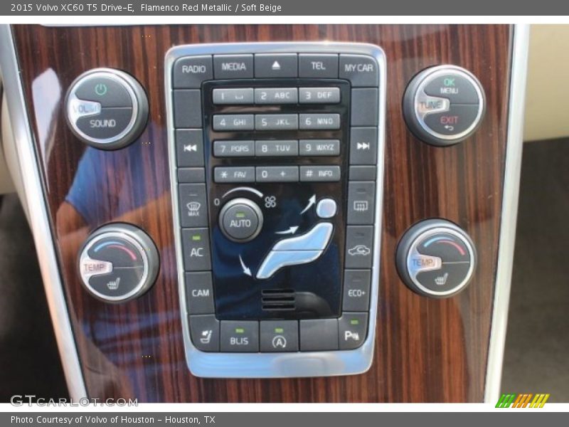 Flamenco Red Metallic / Soft Beige 2015 Volvo XC60 T5 Drive-E