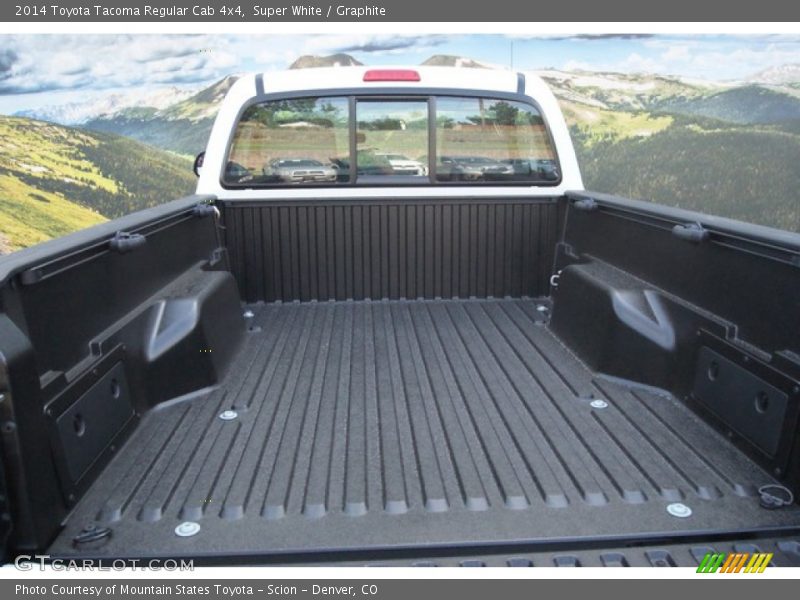 Super White / Graphite 2014 Toyota Tacoma Regular Cab 4x4