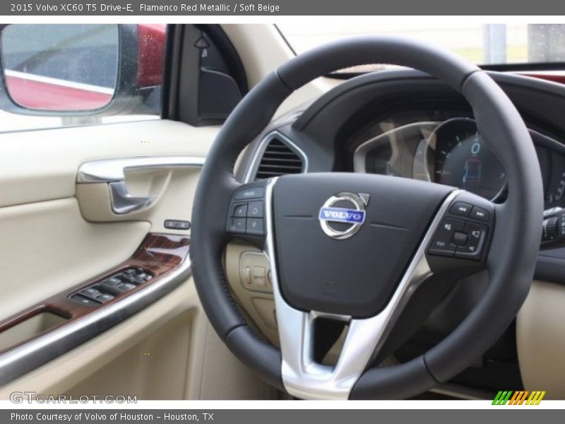 Flamenco Red Metallic / Soft Beige 2015 Volvo XC60 T5 Drive-E