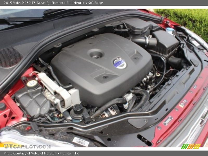 Flamenco Red Metallic / Soft Beige 2015 Volvo XC60 T5 Drive-E