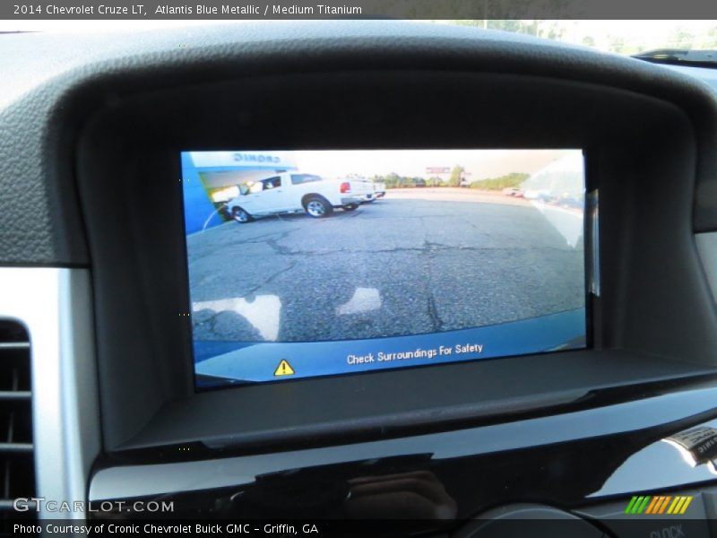Atlantis Blue Metallic / Medium Titanium 2014 Chevrolet Cruze LT