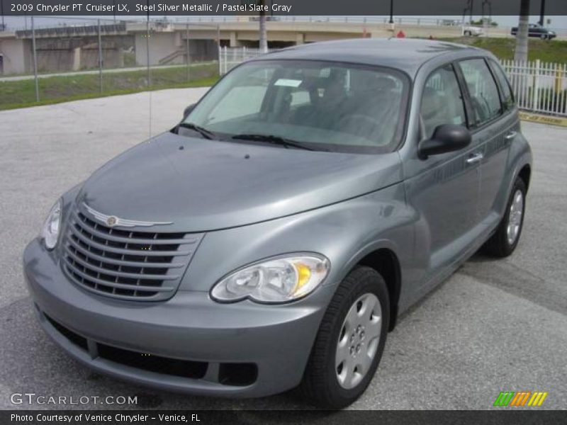 Steel Silver Metallic / Pastel Slate Gray 2009 Chrysler PT Cruiser LX