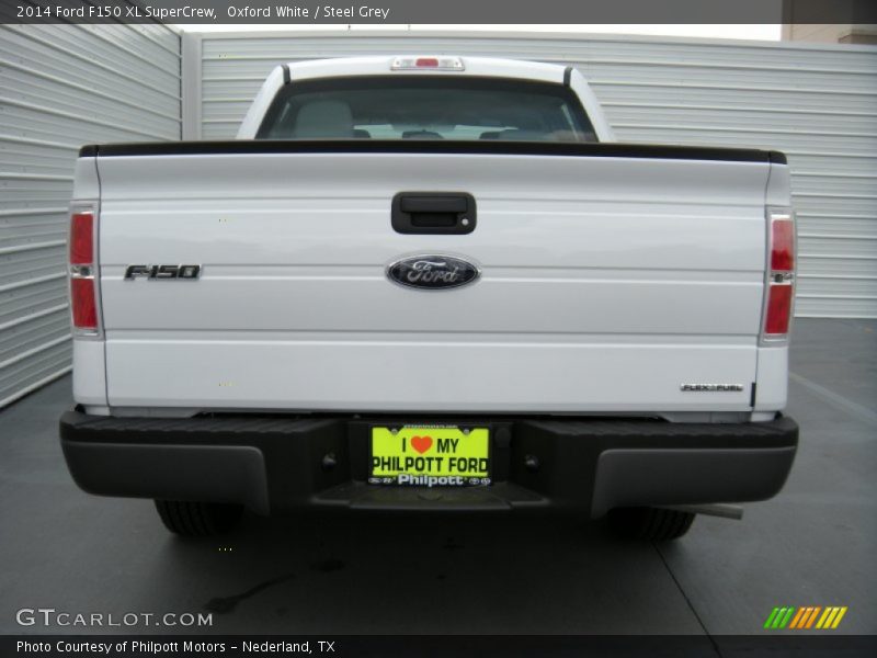 Oxford White / Steel Grey 2014 Ford F150 XL SuperCrew