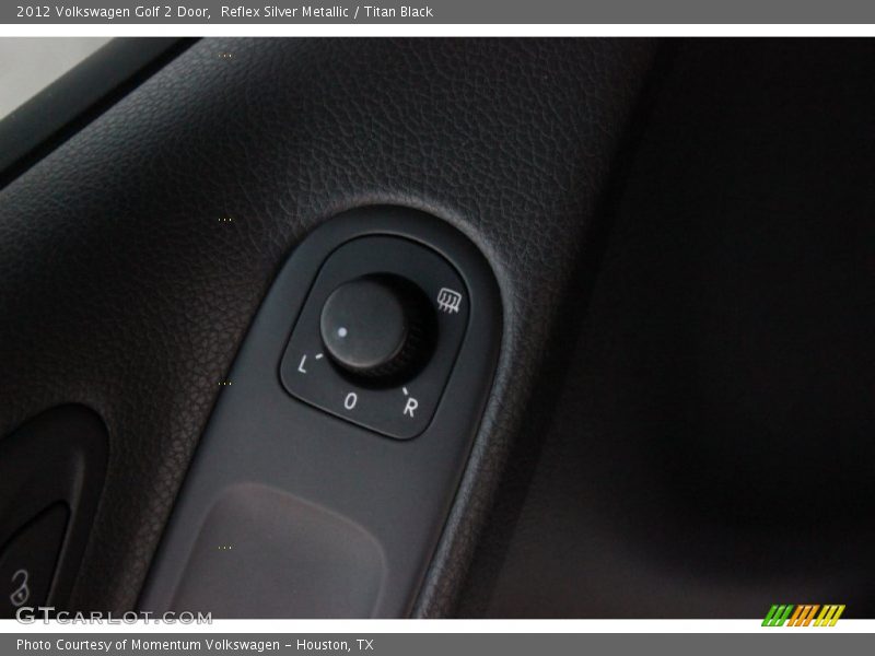 Reflex Silver Metallic / Titan Black 2012 Volkswagen Golf 2 Door