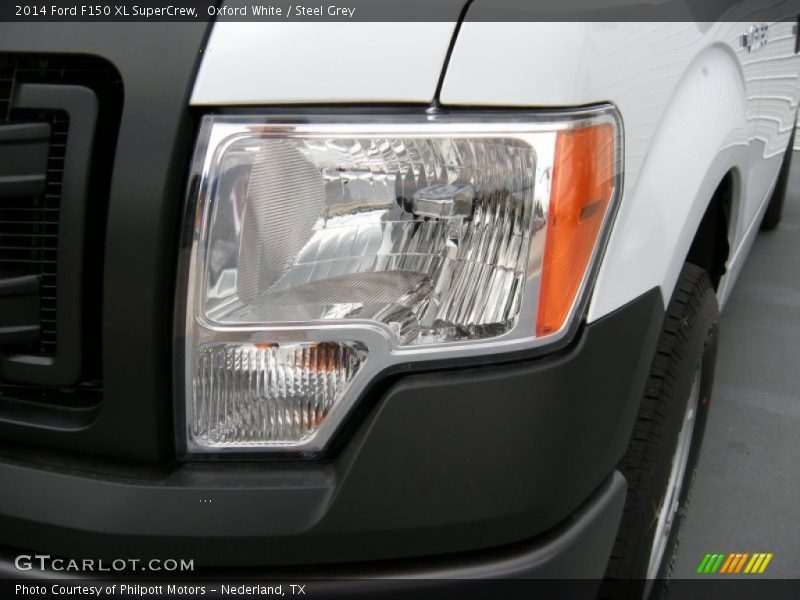 Oxford White / Steel Grey 2014 Ford F150 XL SuperCrew