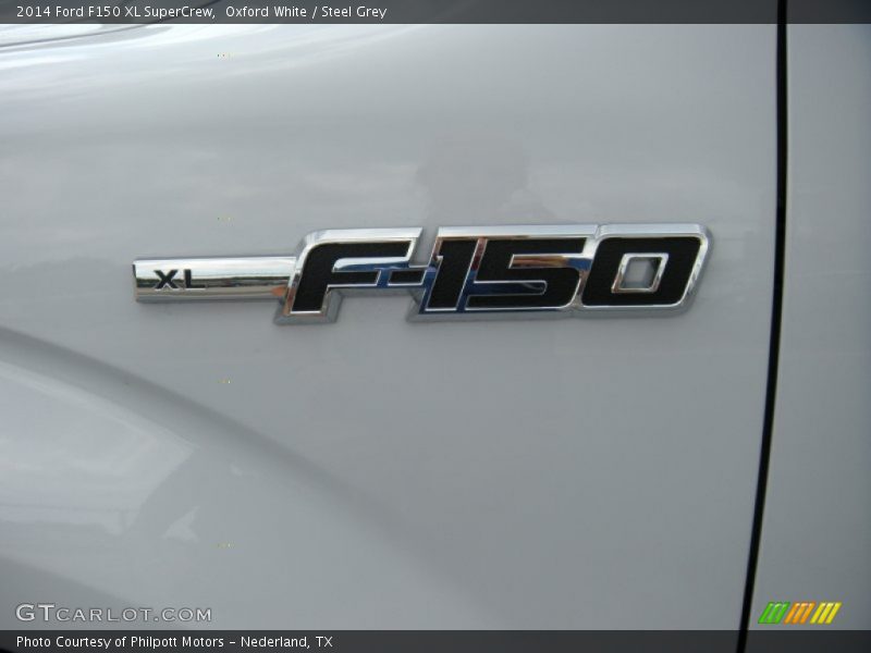Oxford White / Steel Grey 2014 Ford F150 XL SuperCrew
