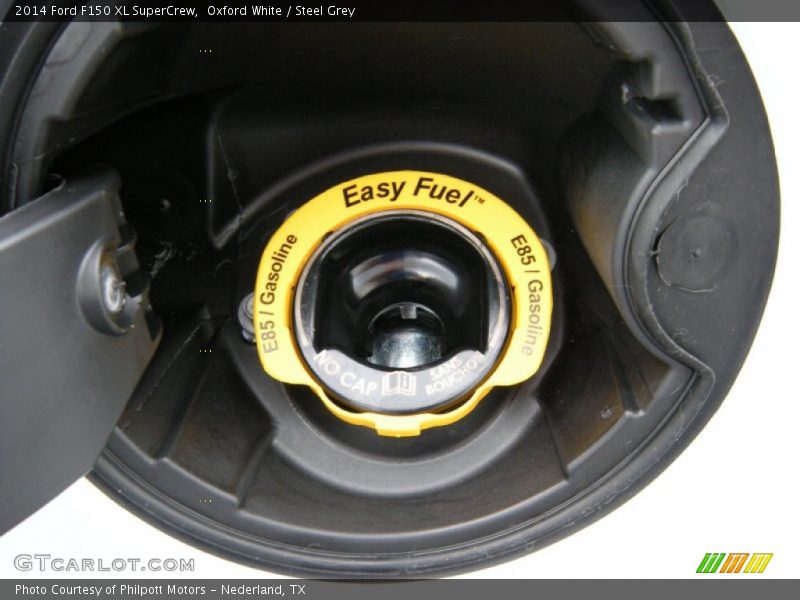 Oxford White / Steel Grey 2014 Ford F150 XL SuperCrew
