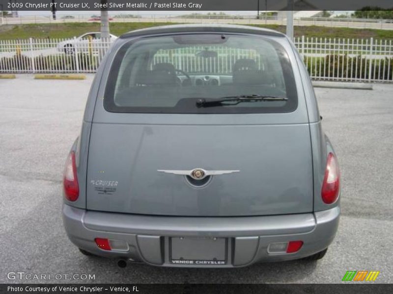 Steel Silver Metallic / Pastel Slate Gray 2009 Chrysler PT Cruiser LX