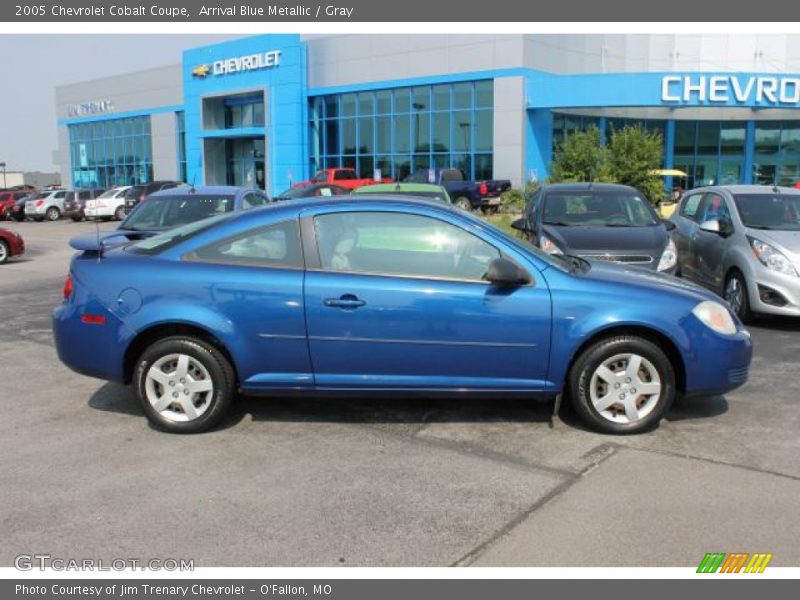 Arrival Blue Metallic / Gray 2005 Chevrolet Cobalt Coupe