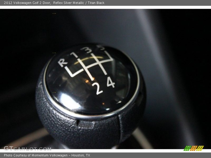 Reflex Silver Metallic / Titan Black 2012 Volkswagen Golf 2 Door