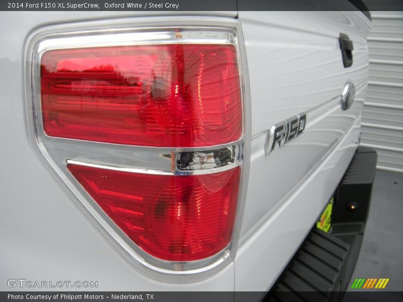 Oxford White / Steel Grey 2014 Ford F150 XL SuperCrew