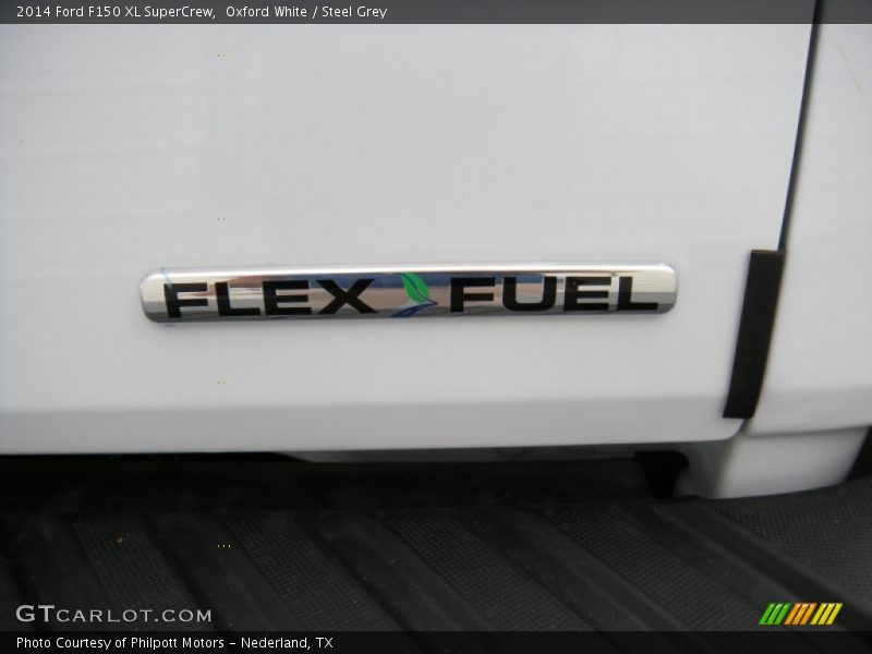 Oxford White / Steel Grey 2014 Ford F150 XL SuperCrew