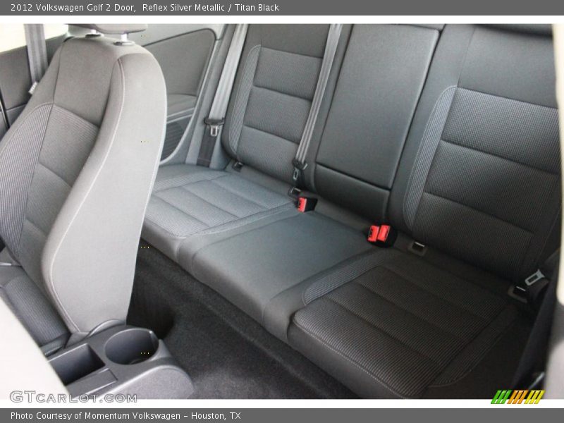 Reflex Silver Metallic / Titan Black 2012 Volkswagen Golf 2 Door