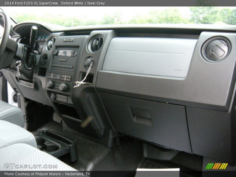 Oxford White / Steel Grey 2014 Ford F150 XL SuperCrew