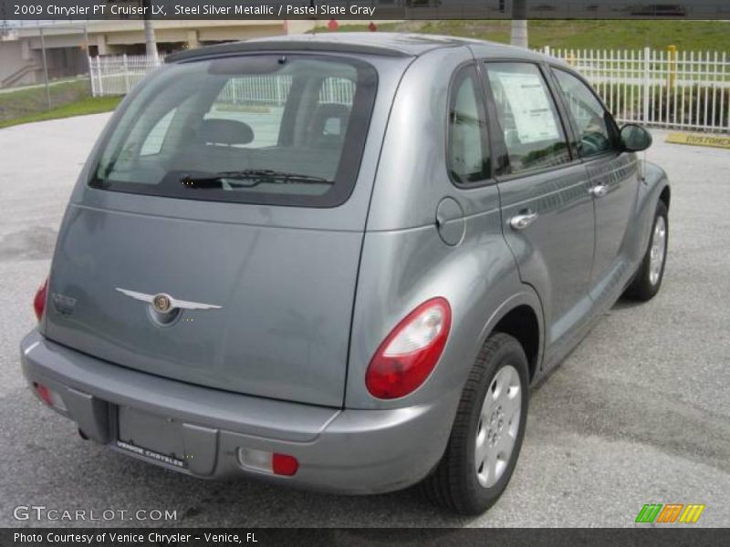 Steel Silver Metallic / Pastel Slate Gray 2009 Chrysler PT Cruiser LX