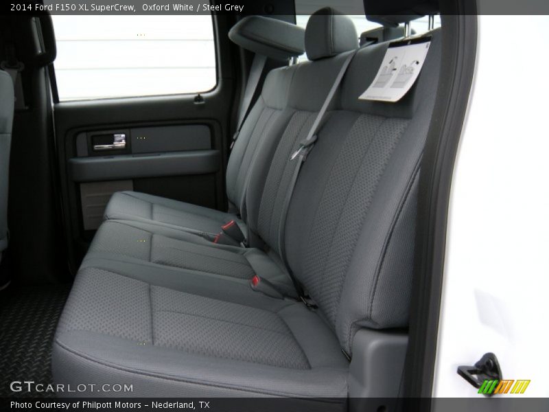 Oxford White / Steel Grey 2014 Ford F150 XL SuperCrew