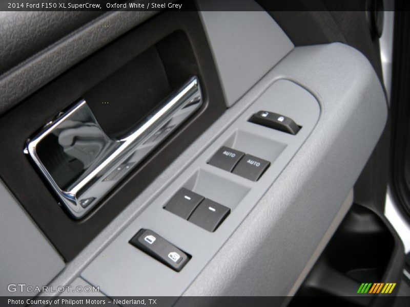 Oxford White / Steel Grey 2014 Ford F150 XL SuperCrew