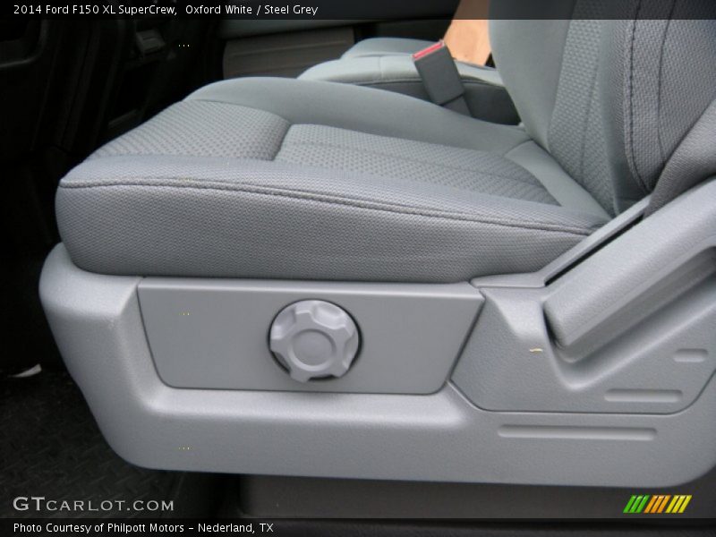 Oxford White / Steel Grey 2014 Ford F150 XL SuperCrew