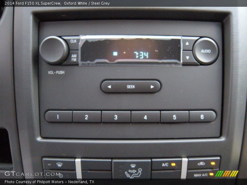Oxford White / Steel Grey 2014 Ford F150 XL SuperCrew