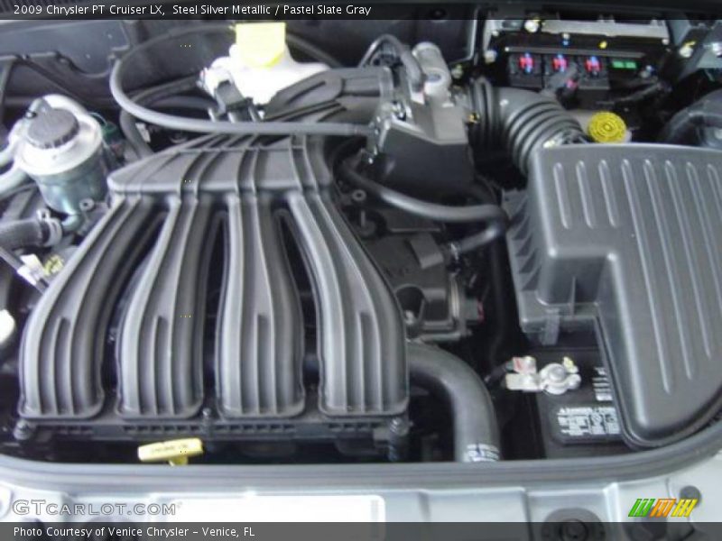 Steel Silver Metallic / Pastel Slate Gray 2009 Chrysler PT Cruiser LX