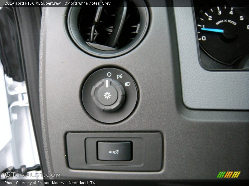 Oxford White / Steel Grey 2014 Ford F150 XL SuperCrew