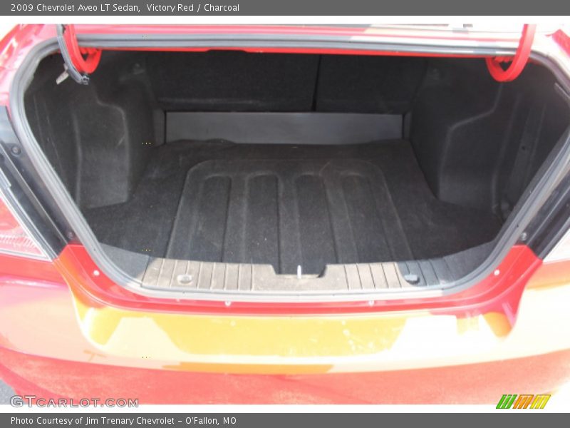 Victory Red / Charcoal 2009 Chevrolet Aveo LT Sedan