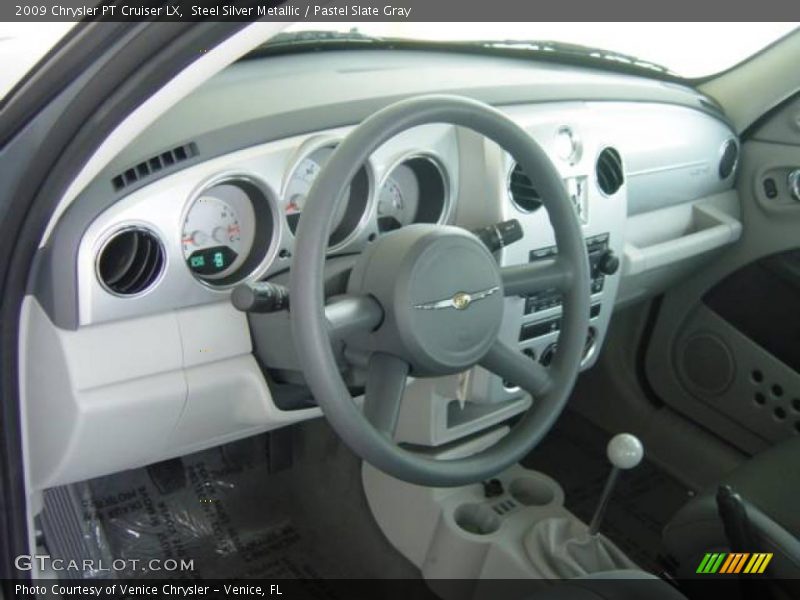 Steel Silver Metallic / Pastel Slate Gray 2009 Chrysler PT Cruiser LX