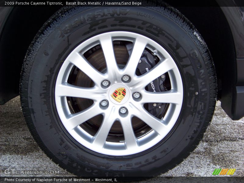Basalt Black Metallic / Havanna/Sand Beige 2009 Porsche Cayenne Tiptronic