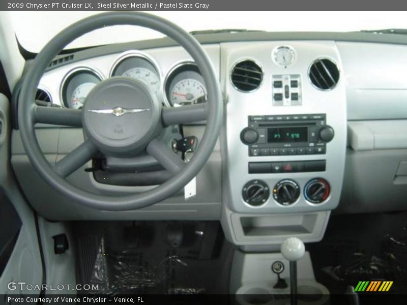 Steel Silver Metallic / Pastel Slate Gray 2009 Chrysler PT Cruiser LX