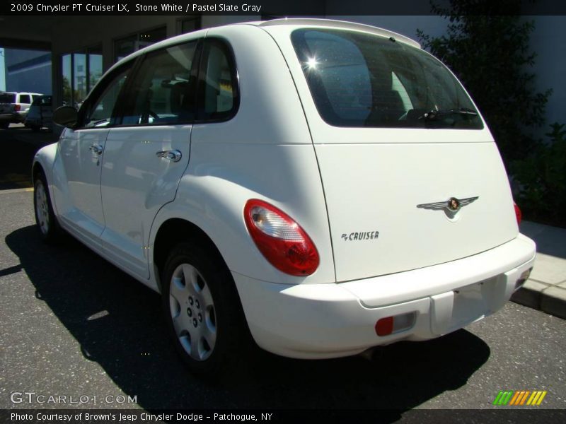 Stone White / Pastel Slate Gray 2009 Chrysler PT Cruiser LX