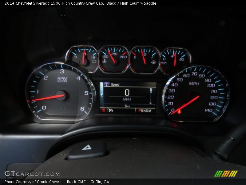  2014 Silverado 1500 High Country Crew Cab High Country Crew Cab Gauges