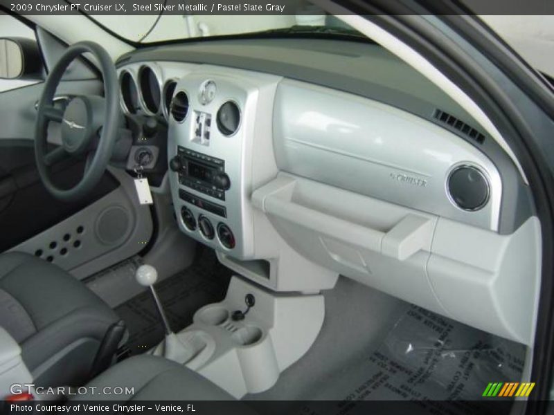 Steel Silver Metallic / Pastel Slate Gray 2009 Chrysler PT Cruiser LX