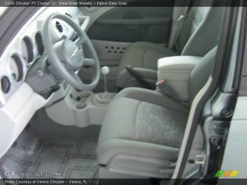 Steel Silver Metallic / Pastel Slate Gray 2009 Chrysler PT Cruiser LX