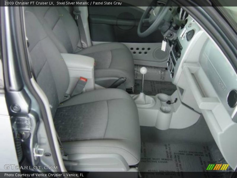 Steel Silver Metallic / Pastel Slate Gray 2009 Chrysler PT Cruiser LX