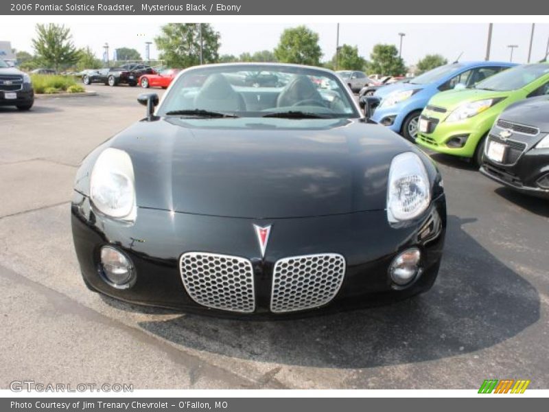 Mysterious Black / Ebony 2006 Pontiac Solstice Roadster