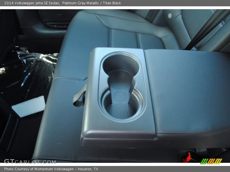 Platinum Gray Metallic / Titan Black 2014 Volkswagen Jetta SE Sedan