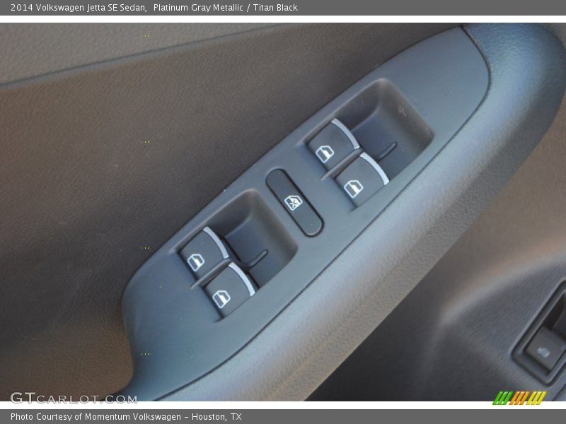Platinum Gray Metallic / Titan Black 2014 Volkswagen Jetta SE Sedan