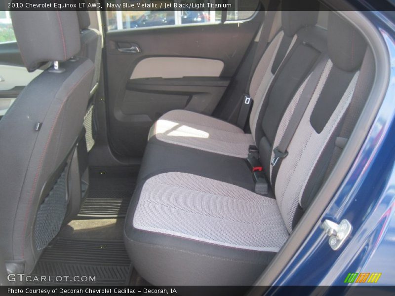 Navy Blue Metallic / Jet Black/Light Titanium 2010 Chevrolet Equinox LT AWD