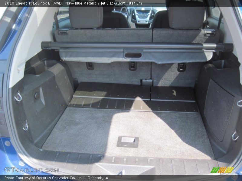Navy Blue Metallic / Jet Black/Light Titanium 2010 Chevrolet Equinox LT AWD