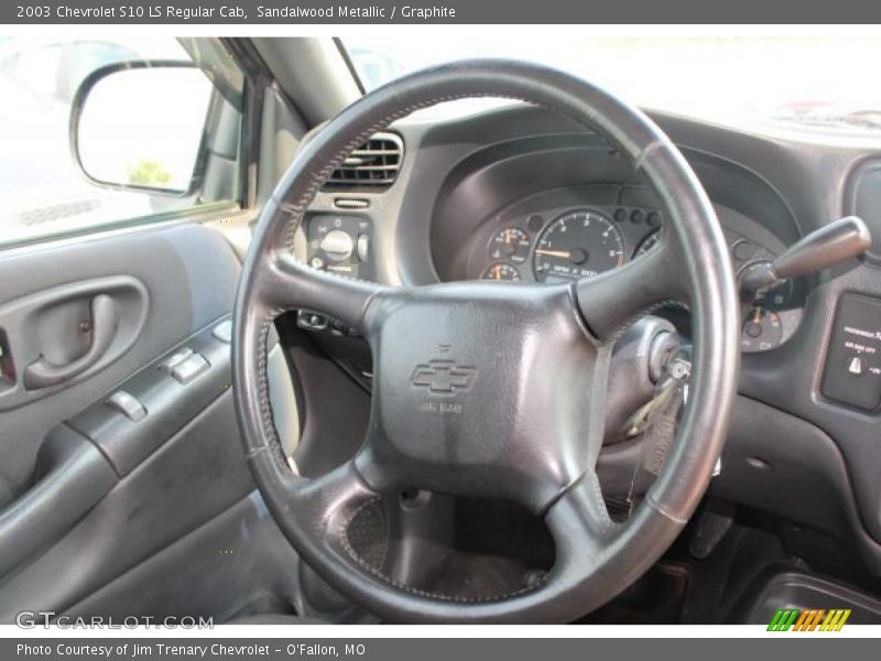 Sandalwood Metallic / Graphite 2003 Chevrolet S10 LS Regular Cab